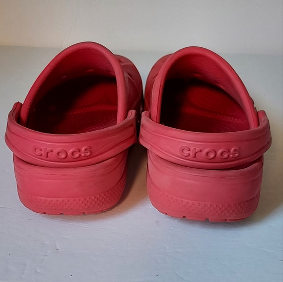 Crocs Red Slip On Size 12 - Picture 4 of 7